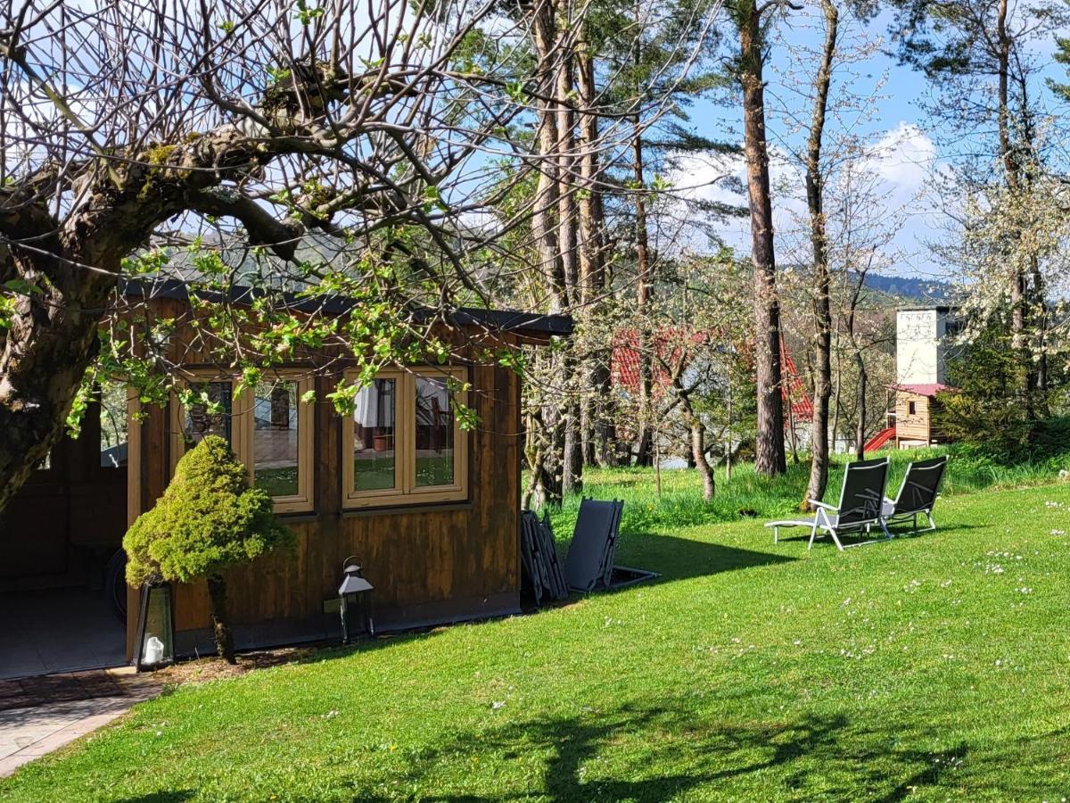 Pension Am Wald Goessweinstein Buitenkant foto